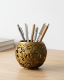 The Leaves Collection | Dhokra Brass Holder