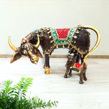 The Bond | Mother & Calf Dhokra Sculpture
