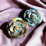 Labradorite Rose Cabochon