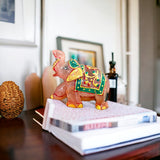 Rose Quartz Elephant Statue