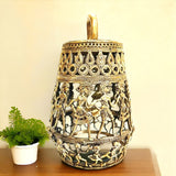 Tribal Figurine Dhokra Lamp