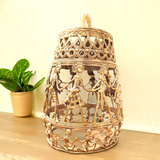 Tribal Figurine Dhokra Lamp