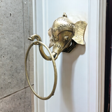 Elephant - Tribal Odisha Dhokra Handmade Towel Hanger