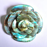 Labradorite Rose Cabochon