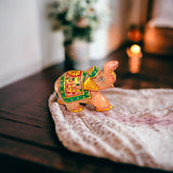 Rose Quartz Elephant Statue