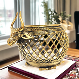 Heritage Brass Sitting Bull Holder