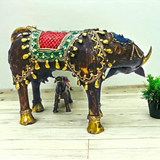 The Bond | Mother & Calf Dhokra Sculpture