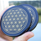 Engraved Agate Slices