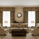 Classic Brass Wall Clock