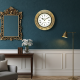The Artisan's Brass Wall Clock