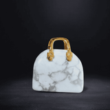 Gemstone Handbag Pendant Necklace