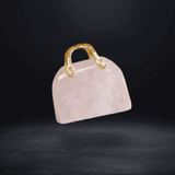 Gemstone Handbag Pendant Necklace