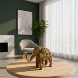 The Tribal Elephant | Dhokra Art