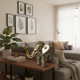 The Tribal Elephant | Dhokra Art