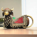 The Sitting Nandi | Dhokra Art