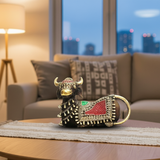 The Sitting Nandi | Dhokra Art