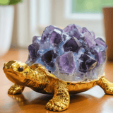 Feng Shui Crystal Turtle Decor
