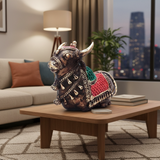 The Multicoloured Nandi | Dhokra Art