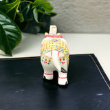 Marble Elephant Table Decoration Showpiece Made By Meenakari Art 4 Inch