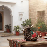 The Multicoloured Nandi | Dhokra Art