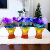 Chakra Agate Sculpture