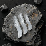 Selenite Crystal Knife - Aura Cleansing Tool
