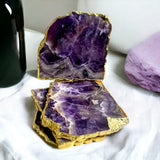 Natural Amethyst Coasters